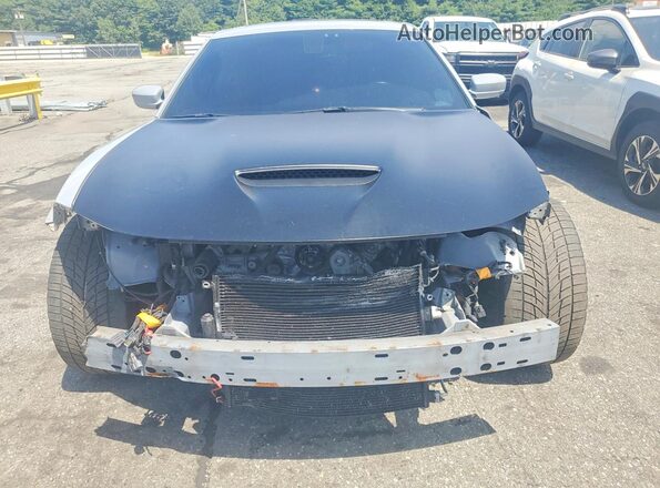 2C3CDXGJ6NH183131 2022 DODGE CHARGER Gray Widok z przodu