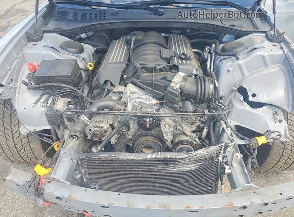 2C3CDXGJ6NH183131 2022 DODGE CHARGER Gray Widok wnętrza z tyłu
