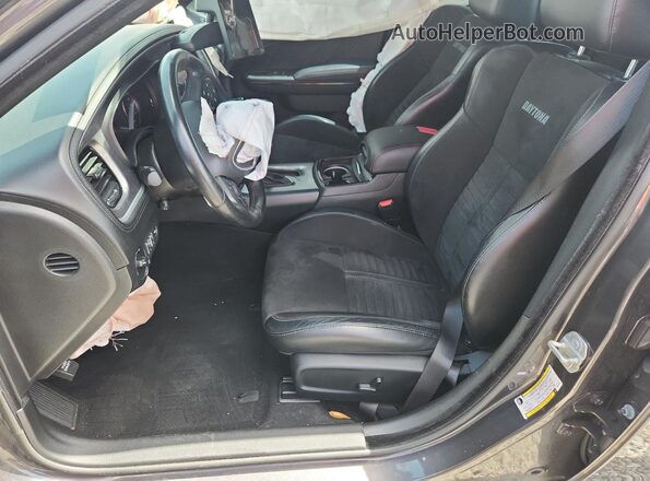 2C3CDXGJ6PH515734 2023 DODGE CHARGER Gray Вид салону спереду
