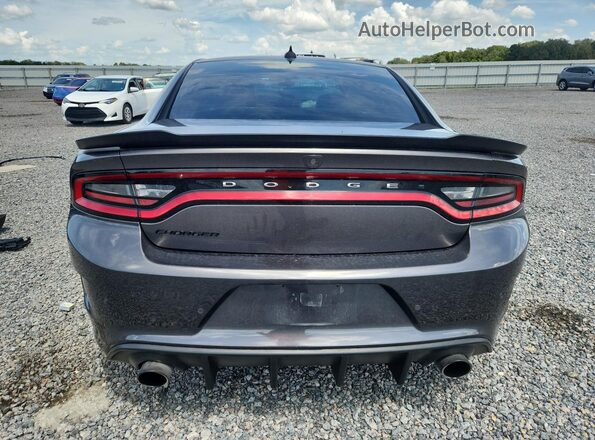 2C3CDXGJ6PH515734 2023 DODGE CHARGER Gray Вид ззаду