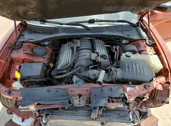 2C3CDXGJ6PH523848 2023 DODGE CHARGER Orange უკანა სალონის ხედი