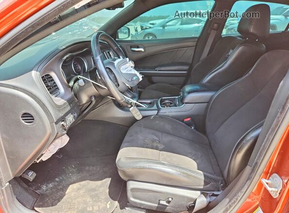 2C3CDXGJ6PH523848 2023 DODGE CHARGER Orange წინა სალონის ხედი
