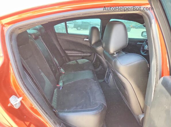 2C3CDXGJ6PH523848 2023 DODGE CHARGER Orange უკანა სავარძლების ხედი