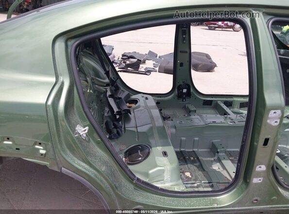 2C3CDXGJ6PH587713 2023 DODGE CHARGER Green VIN կոդի պիտակի տեսք