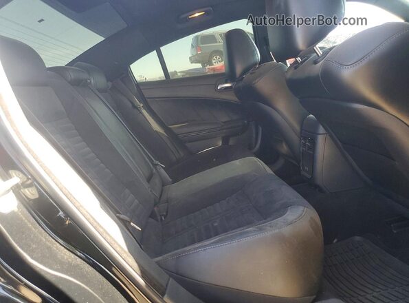 2C3CDXGJ6PH643004 2023 DODGE CHARGER Black Vista de los asientos traseros
