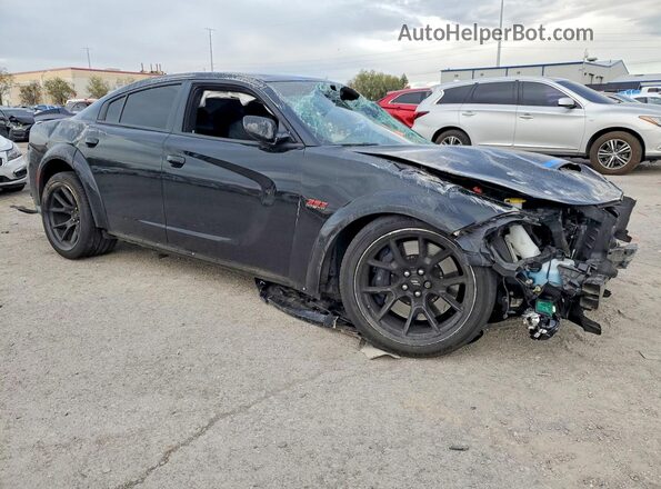 2C3CDXGJ6PH678402 2023 DODGE CHARGER Black Przód prawy
