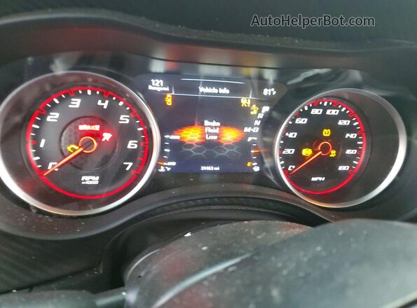 2C3CDXGJ6PH678402 2023 DODGE CHARGER Black Widok zestawu wskaźników