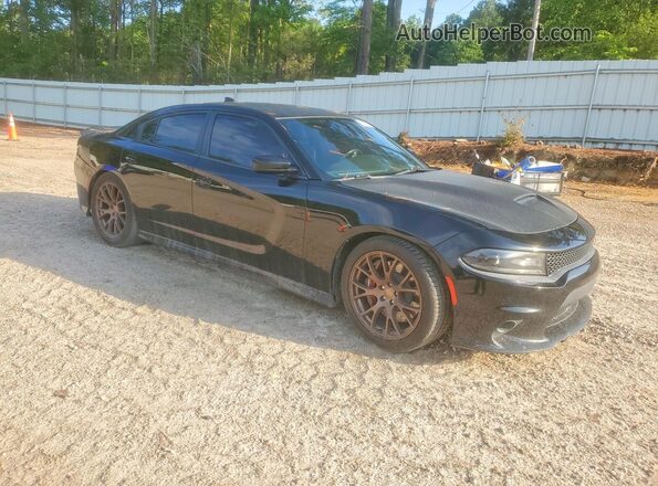 2C3CDXGJ7JH121053 2018 DODGE CHARGER Black Delantero derecho