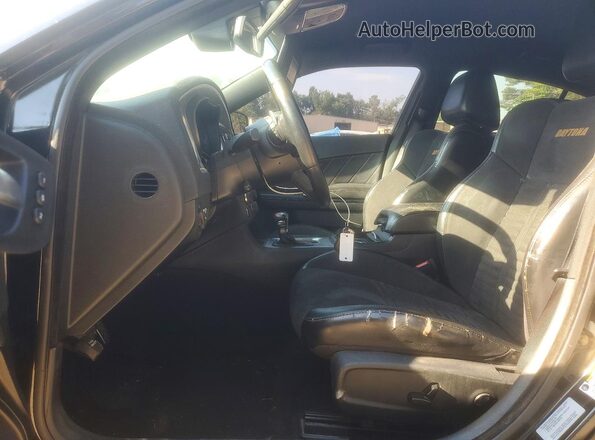 2C3CDXGJ7JH121053 2018 DODGE CHARGER Black Vista interior delantera