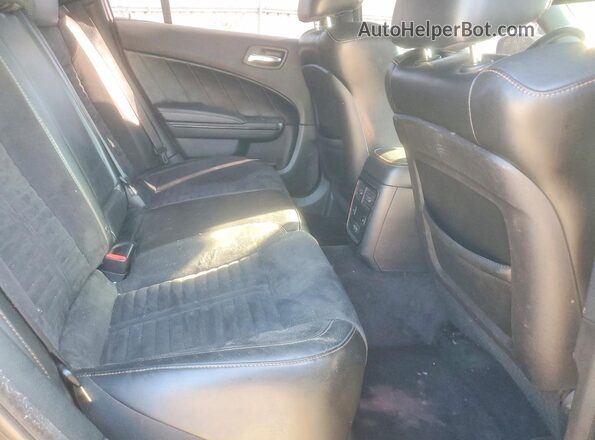 2C3CDXGJ7JH121053 2018 DODGE CHARGER Black Vista de los asientos traseros