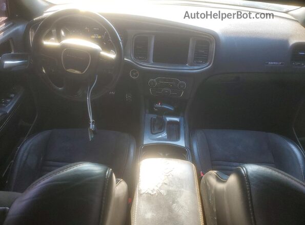 2C3CDXGJ7JH121053 2018 DODGE CHARGER Black Vista del salpicadero