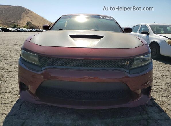 2C3CDXGJ7JH157146 2018 DODGE CHARGER Red წინა ხედი