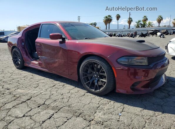 2C3CDXGJ7JH157146 2018 DODGE CHARGER Red წინა მარჯვენა