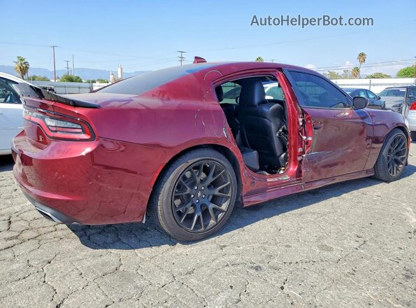 2C3CDXGJ7JH157146 2018 DODGE CHARGER Red უკანა მარჯვენა