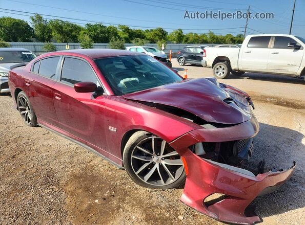 2C3CDXGJ7JH197209 2018 DODGE CHARGER Red წინა მარჯვენა