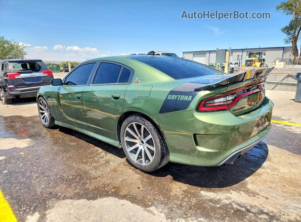 2C3CDXGJ7JH337484 2018 DODGE CHARGER Green Задня ліва чверть