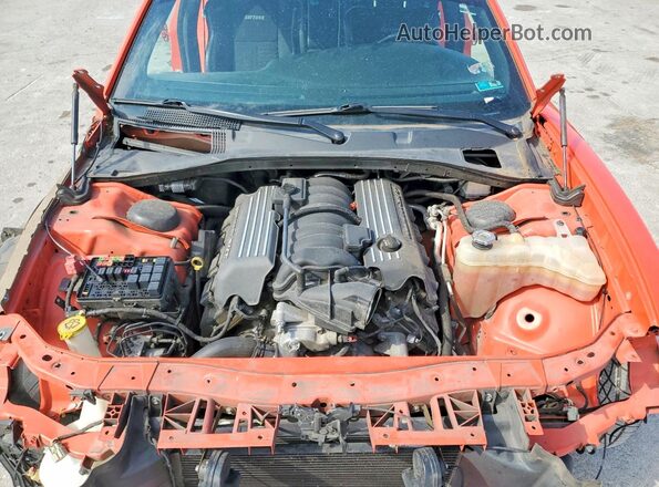 2C3CDXGJ7KH646728 2019 DODGE CHARGER Orange Widok wnętrza z tyłu