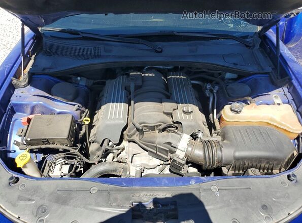 2C3CDXGJ7KH687053 2019 DODGE CHARGER Синий Вид задней части салона