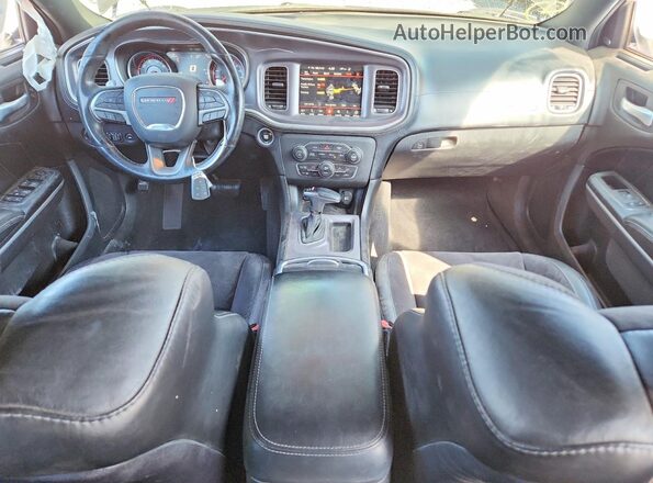 2C3CDXGJ7KH687053 2019 DODGE CHARGER Синий Вид панели приборов