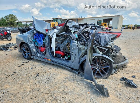 2C3CDXGJ7KH717927 2019 DODGE CHARGER Gray Առջևի աջ