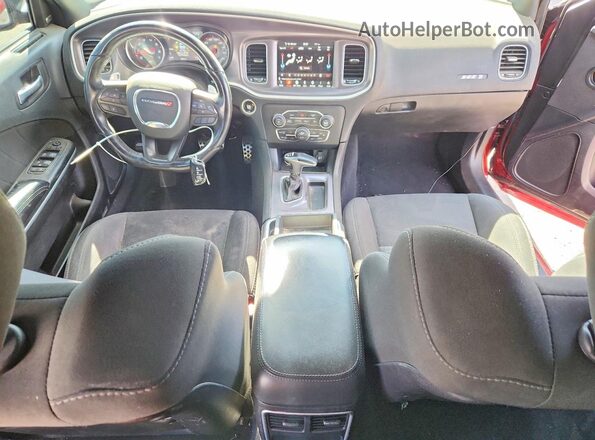 2C3CDXGJ7MH503782 2021 DODGE CHARGER Red Առջևի վահանակի տեսք