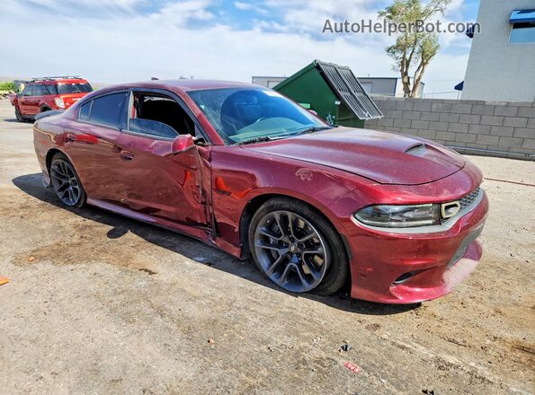 2C3CDXGJ7MH503782 2021 DODGE CHARGER Red Առջևի աջ
