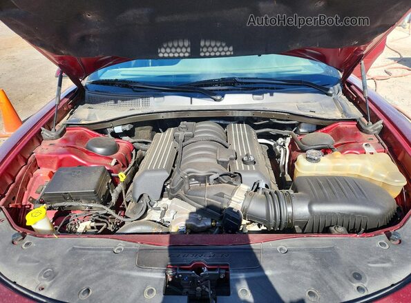 2C3CDXGJ7MH503782 2021 DODGE CHARGER Red Սալոնի հետևի տեսք