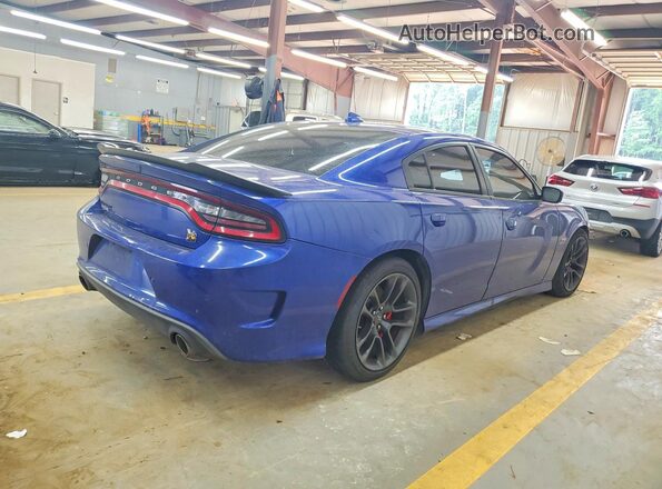 2C3CDXGJ7MH522946 2021 DODGE CHARGER Blue უკანა მარჯვენა