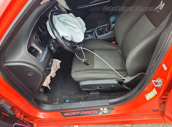 2C3CDXGJ7MH535664 2021 DODGE CHARGER Red წინა სალონის ხედი