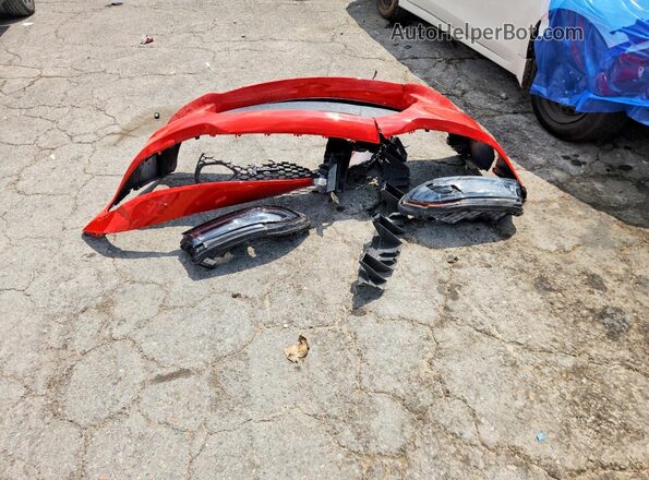 2C3CDXGJ7MH535664 2021 DODGE CHARGER Red ძრავის განყოფილების ხედი