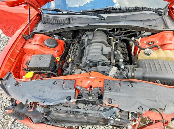 2C3CDXGJ7MH535664 2021 DODGE CHARGER Red უკანა სალონის ხედი