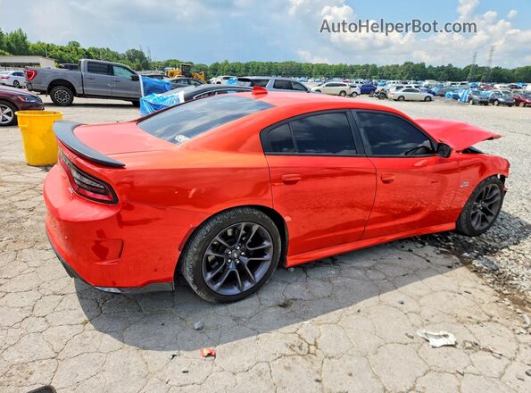 2C3CDXGJ7MH535664 2021 DODGE CHARGER Red უკანა მარჯვენა