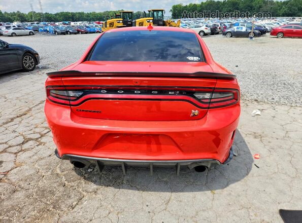 2C3CDXGJ7MH535664 2021 DODGE CHARGER Red უკანა ხედი