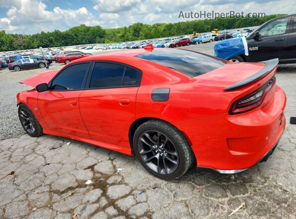 2C3CDXGJ7MH535664 2021 DODGE CHARGER Red უკანა მარცხენა