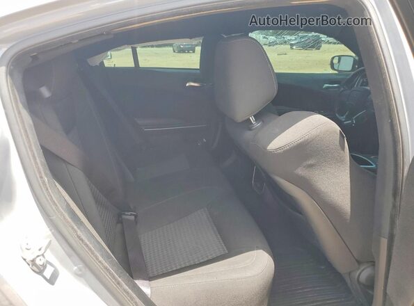 2C3CDXGJ7MH578286 2021 DODGE CHARGER Gray უკანა სავარძლების ხედი