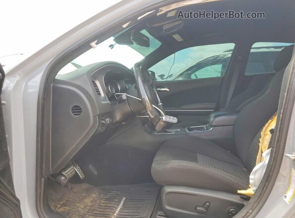 2C3CDXGJ7MH578286 2021 DODGE CHARGER Gray წინა სალონის ხედი