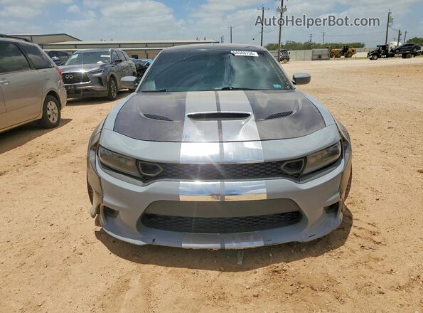 2C3CDXGJ7MH578286 2021 DODGE CHARGER Gray წინა ხედი