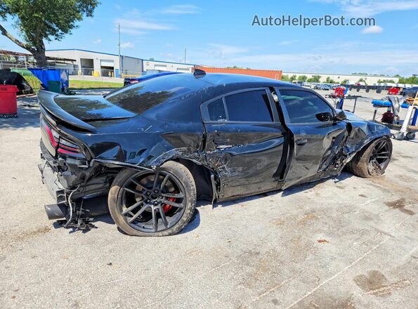 2C3CDXGJ7NH181274 2022 DODGE CHARGER Black უკანა მარჯვენა