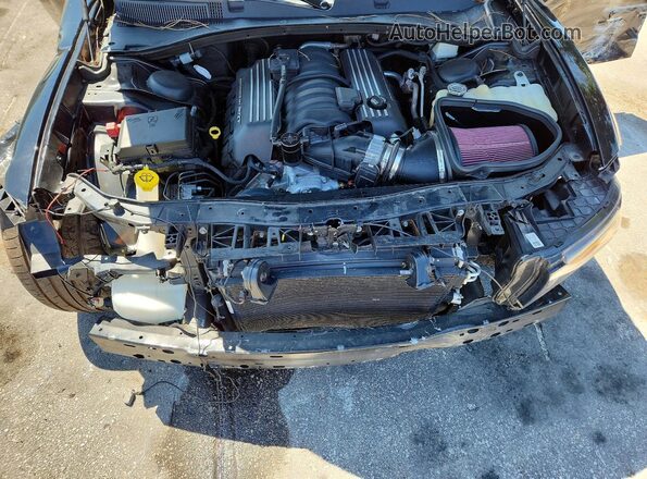 2C3CDXGJ7NH181274 2022 DODGE CHARGER Black უკანა სალონის ხედი