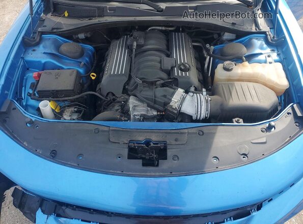 2C3CDXGJ7PH671054 2023 DODGE CHARGER Синий Вид задней части салона