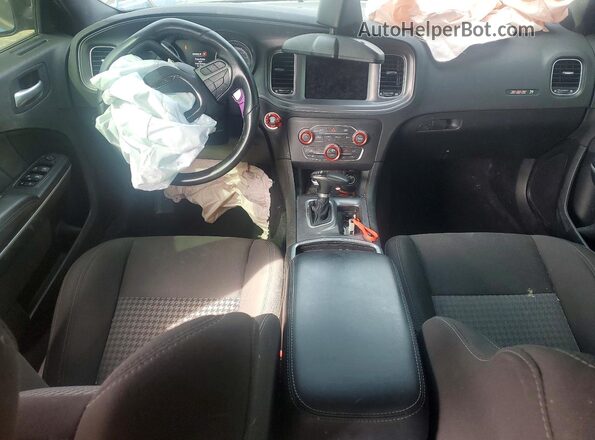 2C3CDXGJ7PH671054 2023 DODGE CHARGER Синий Вид панели приборов