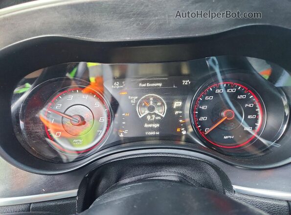 2C3CDXGJ8HH606327 2017 DODGE CHARGER Green Instrument cluster view