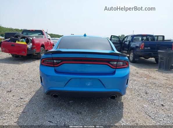 2C3CDXGJ8JH299070 2018 DODGE CHARGER Blue 