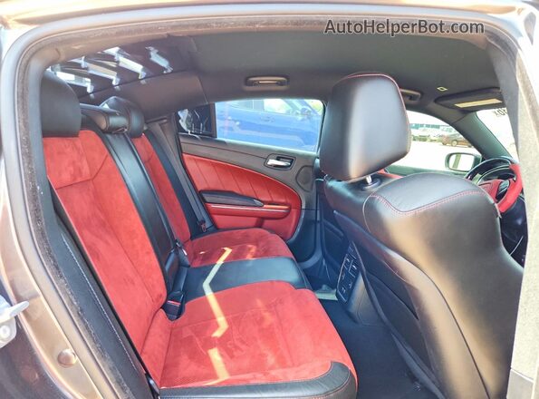 2C3CDXGJ8KH530888 2019 DODGE CHARGER Серый Вид задних сидений