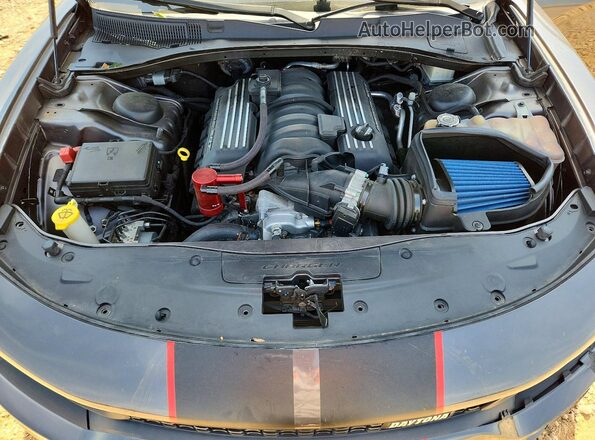 2C3CDXGJ8KH530888 2019 DODGE CHARGER Серый Вид задней части салона