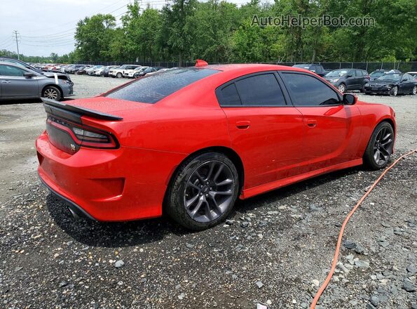 2C3CDXGJ8KH609087 2019 DODGE CHARGER Red Задня права чверть