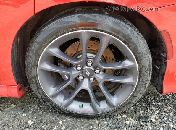 2C3CDXGJ8KH609087 2019 DODGE CHARGER Red Панорамний вид салону 360°