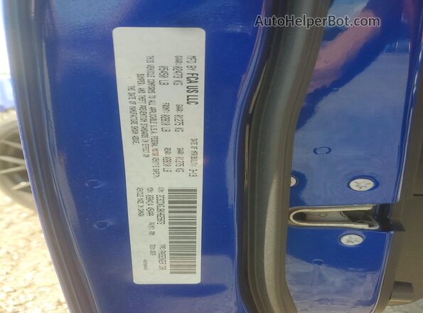 2C3CDXGJ8KH625872 2019 DODGE CHARGER Blue Շարժիչի բաժամունքի տեսք