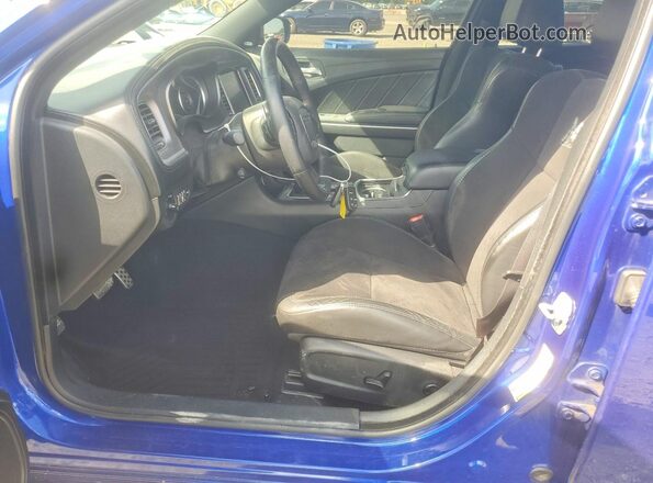 2C3CDXGJ8KH625872 2019 DODGE CHARGER Blue Սալոնի դիմացի տեսք