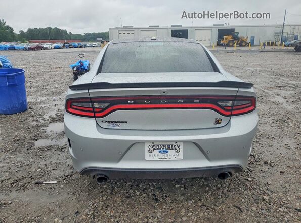 2C3CDXGJ8KH732176 2019 DODGE CHARGER Silver Vista trasera
